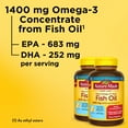 thumbnail image 5 of Nature Made Burp-Less Ultra Omega-3 Fish Oil Softgels, 130 ct., 5 of 12
