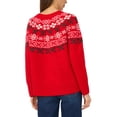thumbnail image 4 of Vince Camuto Women's Holiday Crew Neck Sweater, 4 of 4