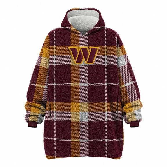 Pegasus Sports Washington Commanders Wearable Sherpa Throw