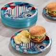 thumbnail image 6 of Member's Mark Summer Paper Plates, 10", 85 ct., 6 of 9