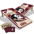 thumbnail image 1 of YouTheFan Florida State Seminoles 2'x4' Cornhole Board Set, 1 of 6