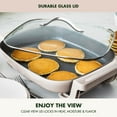 thumbnail image 9 of GreenPan Advanced 7-Quart Electric Ceramic Nonstick Skillet, 9 of 11