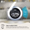 thumbnail image 8 of LG 4.5 cu. ft. Ultra Large Capacity Smart Front Load Washer with Thin Q Care, 8 of 12