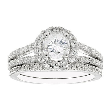 1.50 CT. T.W. Diamond Bridal Set in 14K Gold