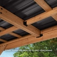 thumbnail image 4 of Backyard Discovery 20' x 12' Kingsport Cedar Carport, 4 of 12