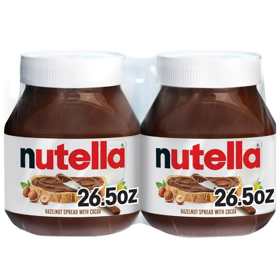 Nutella Hazelnut Spread with Cocoa, 26.5 oz., 2 pk.