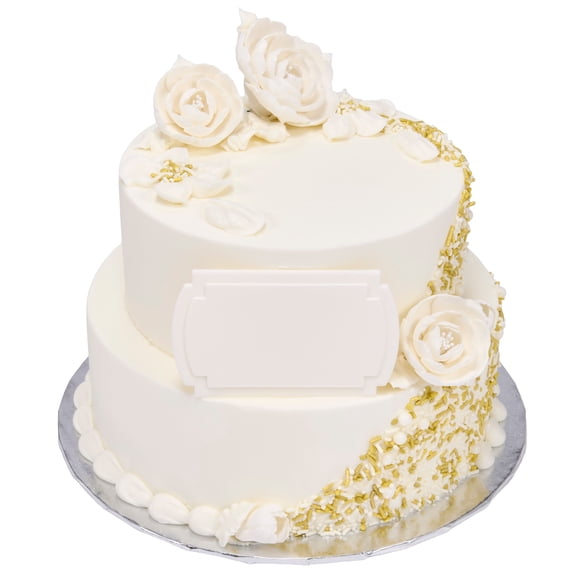 Graceful Radiance Two-Tier Cake