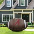 thumbnail image 2 of Logo Brands Alabama Crimson Tide Pre-Lit 10'x6' Inflatable Football, 2 of 6