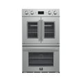 thumbnail image 1 of FORNO Asti 30-Inch Double Electric Wall Oven with Upper French Doors, 1 of 12
