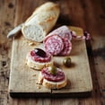 thumbnail image 3 of Del Duca Genoa Salami, Hot Sopresseta & Pepper Salami (24 oz.), 3 of 3