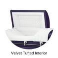 thumbnail image 2 of Titan Casket Royal Steel Funeral Casket, 2 of 5