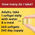 thumbnail image 4 of Nature Made Burp-Less Fish Oil 1200 mg Softgels, 240 ct., 4 of 10
