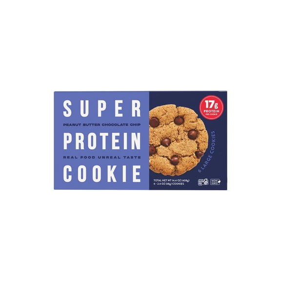 Wella Peanut Butter and Chocolate Chip Protein Cookies, 2.4 oz., 6 ct.