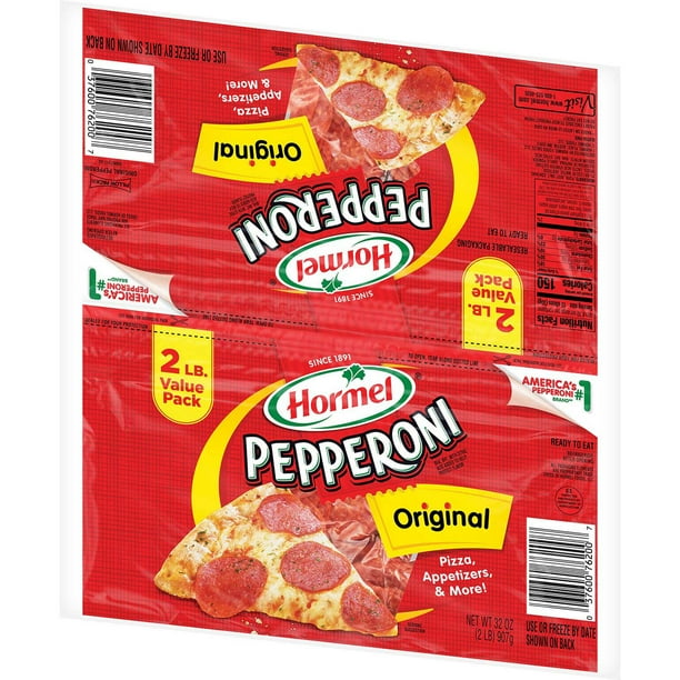 Hormel Pepperoni, Original Slices, 16 oz., 2 pk. - Samsclub.com