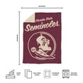 thumbnail image 5 of Logo Brands FL State Seminoles Luxe Dreams Throw, 60" x 80", 5 of 6