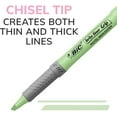 thumbnail image 8 of BIC Brite Liner Grip Pastel Highlighters, Chisel Tip, 12 Count, 8 of 10