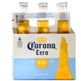 thumbnail image 1 of Corona Cero Non-Alcoholic Lager Beer, 12 fl. oz. bottle, 6 pk., 1 of 3