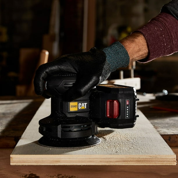 CAT 18 Volts Cordless Variable Random Orbital Sander with Dust CAT 18 Volts Cordless Variable Random Orbital Sander with Dust