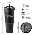 thumbnail image 3 of Logo Brands Baltimore Ravens Stainless Steel Tumbler Set, 3 of 7