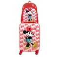 thumbnail image 1 of Disney 100 Minnie Mouse Kids' 2-Piece Luggage Set, 1 of 17