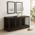 thumbnail image 1 of Crosley Furniture Winslow Medium Credenza Pet Crate, Assorted Colors, 1 of 14
