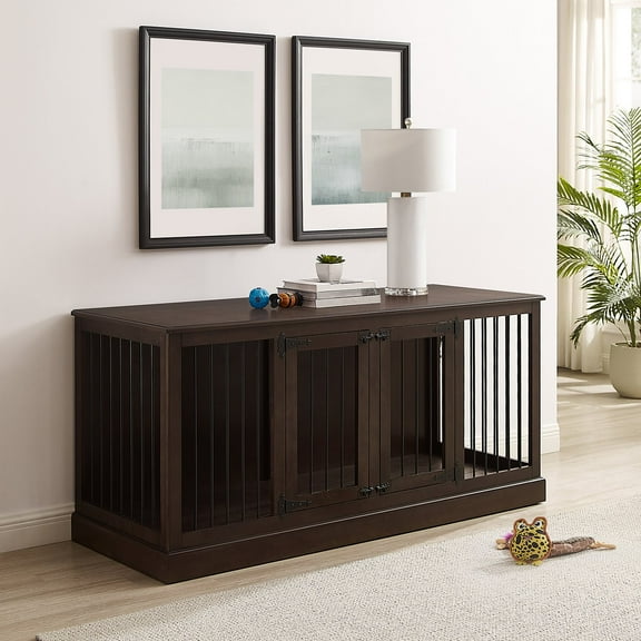 Crosley Furniture Winslow Medium Credenza Pet Crate, Assorted Colors