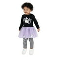 thumbnail image 5 of Counting Daisies Girls 2-Piece Halloween Tutu Set, 5 of 8