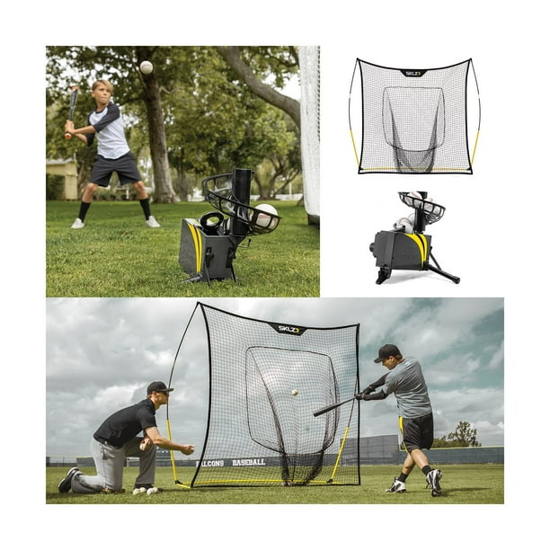 SKLZ Soft Toss Baseball & Softball Pitching Machine