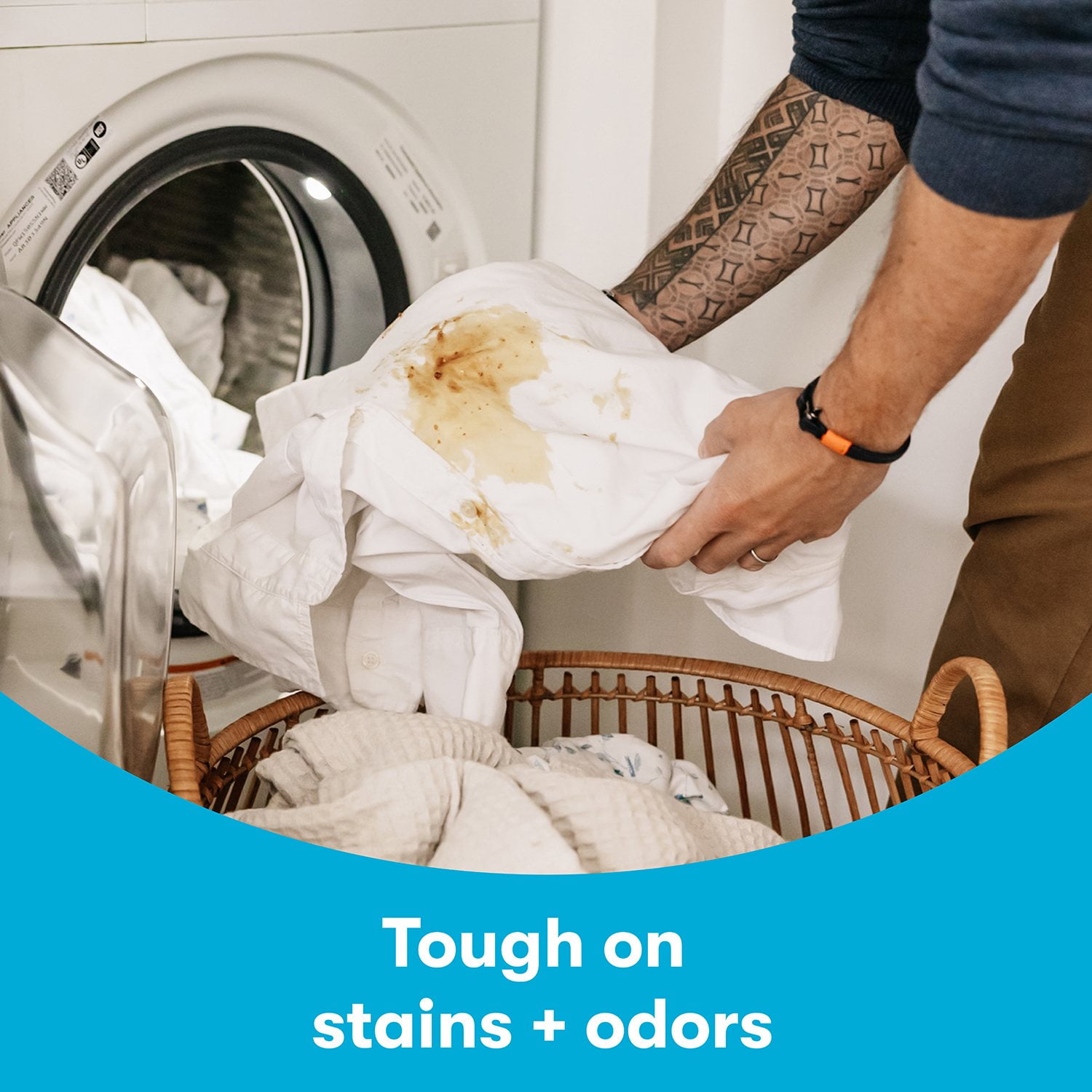 co⭐︎NATURAL LAUNDRY ECOS Hypoallergenic Liquid Laundry Detergent + Enzymes, Lavender
