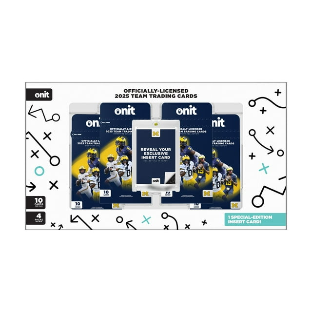 ONIT Athlete 2025 College Football Team Trading Cards