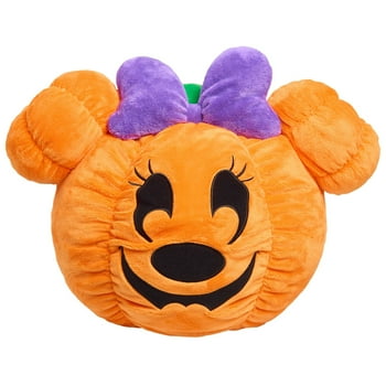 Disney Halloween Pumpkin Head Plush, 12"