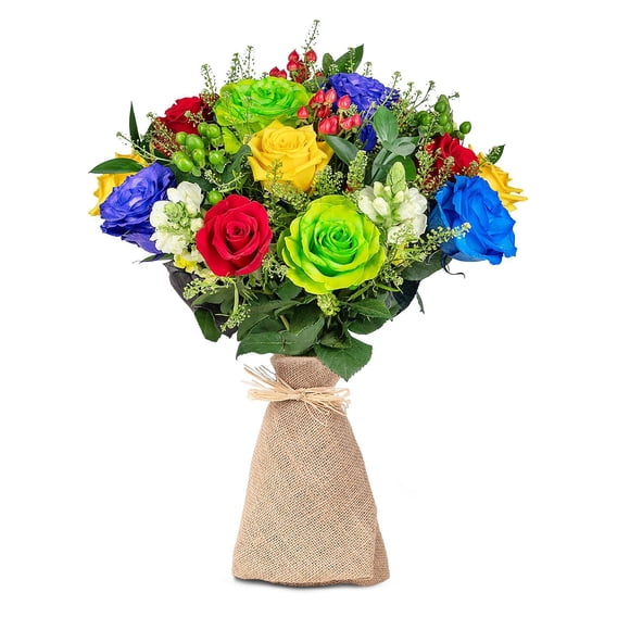 Member's Mark Farm Fresh Rose Bouquet, 28 stems, choose color