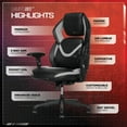 thumbnail image 3 of Gamers Unite™ Pro-Series High Back Ergonomic Chair with AIR Lumbar, 3 of 15