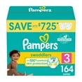 thumbnail image 1 of Pampers Swaddlers Diapers, Sizes Newborn-8, 1 of 10