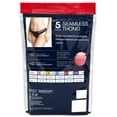 thumbnail image 3 of Reebok Women's 5-Pack Seamless Thong, 3 of 4