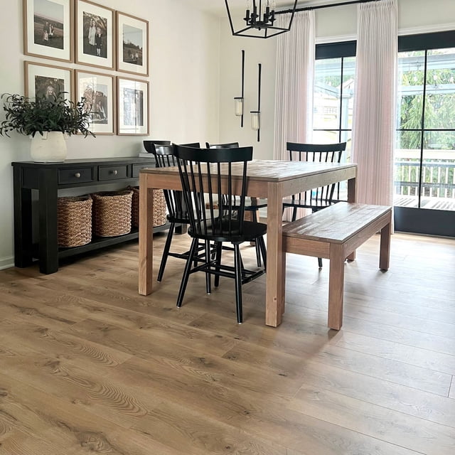 Select Surfaces Victoria Waterproof AC5 Laminate Flooring 12 mm Thick 7.56 in. W x 47.60 in. L (17.49 sq. ft. / carton)