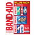 thumbnail image 1 of BAND-AID Adhesive Bandages, Variety Pack, 163 ct., 1 of 11