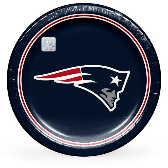 NFL Round Paper Plates, 10", 85 ct., Choose Your Team