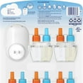 thumbnail image 2 of Febreze PLUG Air Freshener, Pumpkin Roll & Crisp Fall Breeze, 1 Warmer + 5 Refills, 4.35 fl. oz., 2 of 10