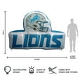 thumbnail image 4 of Logo Brands Detroit Lions Pre-Lit 7’x10’ Team Inflatable, 4 of 6