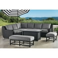 thumbnail image 2 of Member's Mark Athena Sectional with Sintered Stone Top and Sunbrella Fabric, 7pc, 2 of 10