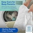 thumbnail image 7 of Sealy Cool Comfort Waterproof Infant/Toddler Crib Mattress Pad, 7 of 10
