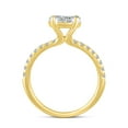 thumbnail image 2 of 1.00 CT. T.W.  Round Cut Cluster Diamond Ring in 14K Gold, 2 of 7