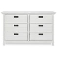 thumbnail image 4 of Evolur Waverly 6-Drawer Double Dresser, Choose Color, 4 of 4
