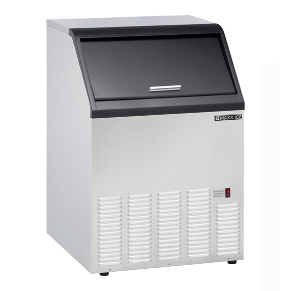 Maxx Ice Freestanding Icemaker in Stainless Steel (110 lb.)