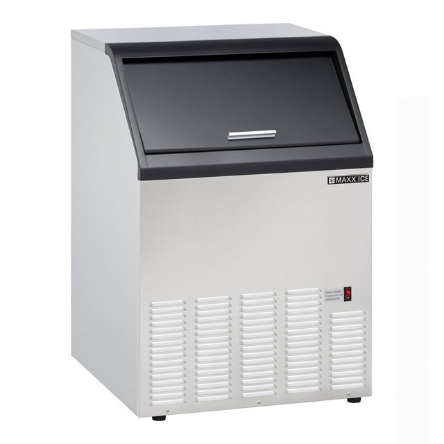 Maxx Ice Freestanding Icemaker in Stainless Steel (110 lb.)