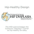 thumbnail image 8 of Contours Odyssey 5-in-1 Baby Carrier with Hip Support, Grey, 8 of 9