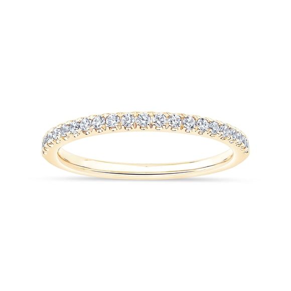 Lab Created 0.20 CT.T.W. Round Cut Diamond Band in 14K Gold