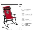 thumbnail image 3 of Logo Brands New Mexico Lobos Bungee Rocker, 3 of 5
