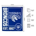 thumbnail image 3 of Logo Brands Fayetteville State Broncos 60"x70" Super Plush Blanket, 3 of 6